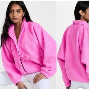 Free People Hit The Slopes Fleece Jacket